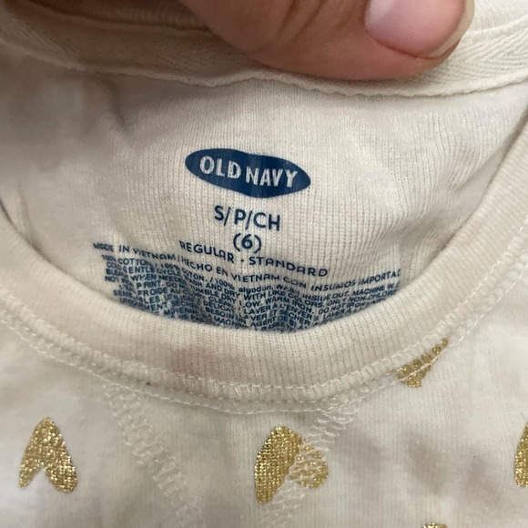 Old Navy Heart Pajamas size 6 - Picture 5 of 5